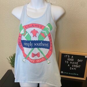 Simply Southern Racer Back tank top
